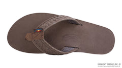 The Bentley - Classic Mocha Smooth Top Sole Woven Strap