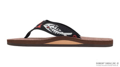 Brown Hemp Top Sole Silver Fish Strap Single Layer Arch