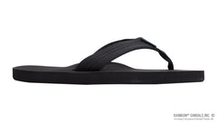 The Cloud - Soft Rubber Top Black Polyester Strap