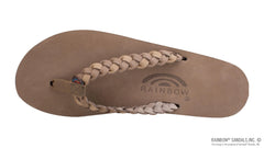 Twisted Sister-Dark Brown Topsole Sierra Brown Double Braid