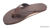 The Bentley - Classic Mocha Smooth Top Sole Woven Strap