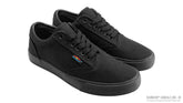 Women's Drifter Black Hemp Low Top Rubber Sole