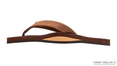 Premier Leather Redwood Single Layer Arch 3/4" Strap