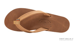 Luxury Leather Buckskin Single Layer Arch 3/4" Medium Strap