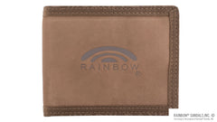 Bi-fold Wallet w/Jacquard Webbing Trim