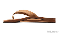 Luxury Leather Buckskin Double Layer Arch