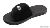 EastCape Slide - Men's Molded Rubber Black Adjustable Strap
