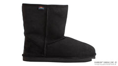 Mens Black Sheepskin Boot