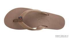 Premier Leather Dark Brown Double Layer Arch - 3/4'” Medium Strap