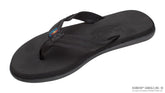 Solid Black Molded Soft Top Rubber w/3/4” Nylon Braided Strp