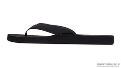 The Bella - Soft Top Black Tapered Canvas Strap