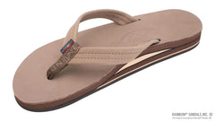 Premier Leather Dark Brown Double Layer Arch - 3/4'” Medium Strap