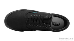 Men's Drifter Black Hemp Low Top Rubber Sole