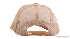 Rainbow Trucker Hat w/ Logo - Beige