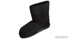 Mens Black Sheepskin Boot