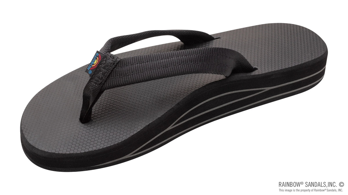 Classic Rubber - Double Layer Soft Top 3/4" EVA Rubber Filled Nylon Strap