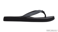 The Cottons - Soft Rubber Topsole Black Tapered Strap