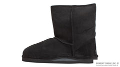 Mens Black Sheepskin Boot