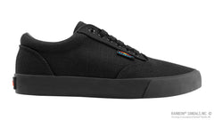 Women's Drifter Black Hemp Low Top Rubber Sole