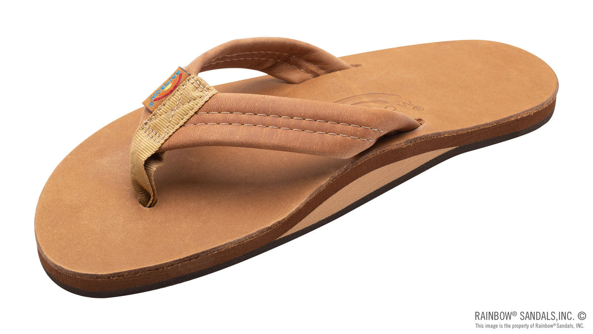 Luxury Leather Buckskin Single Layer Arch  