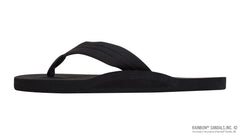 The Cloud - Soft Rubber Top Black Polyester Strap 