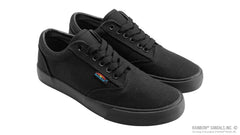 Women's Drifter Black Hemp Low Top Rubber Sole