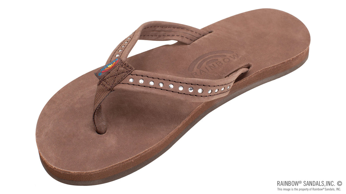 Kids Crystal Premier Leather Expresso  