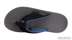 East Cape - Men's Molded Rubber Black/Blue strap w/ Grey Top