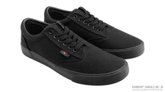 Men's Drifter Black Hemp Low Top Rubber Sole