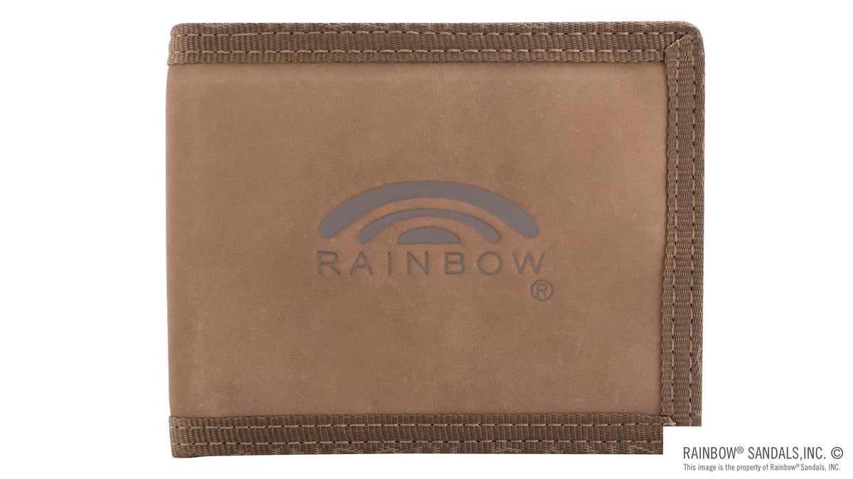 Bi-fold Wallet w/Jacquard Webbing Trim