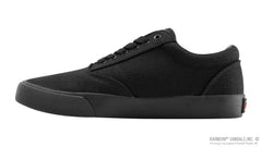 Women's Drifter Black Hemp Low Top Rubber Sole