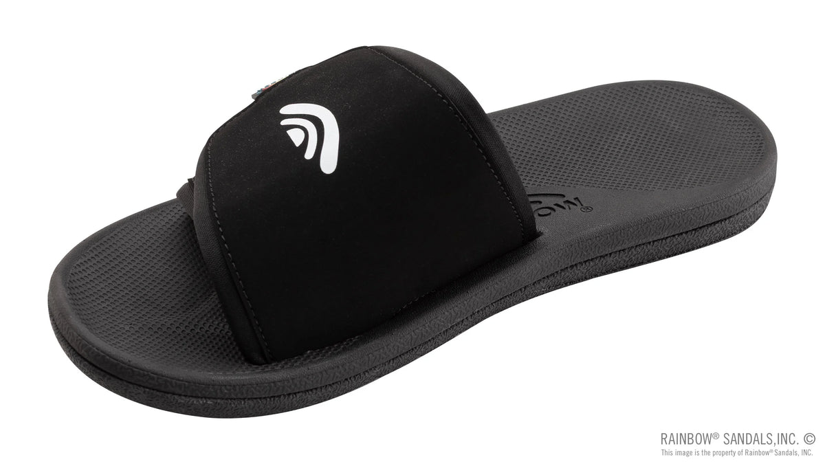 EastCape Slide - Men's Molded Rubber Black Adjustable Strap