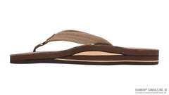 Premier Leather Dark Brown Double Layer Arch - 3/4'” Medium Strap