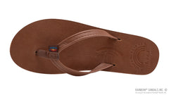 Legacy Collection Premier Leather Coffee Single Layer Arch Narrow Strap
