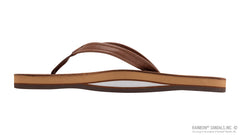 Legacy Collection Premier Leather Coffee Single Layer Arch Narrow Strap