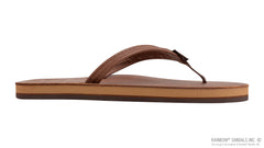 Legacy Collection Premier Leather Coffee Single Layer Arch Narrow Strap