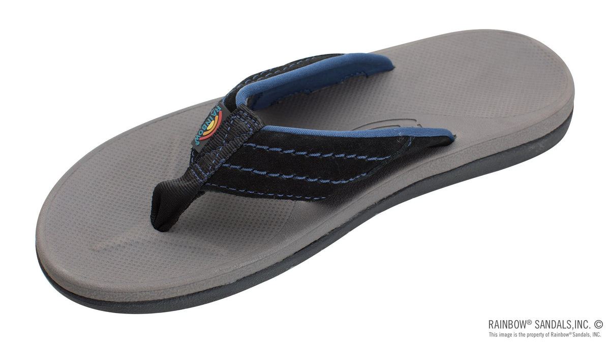 East Cape - Men's Molded Rubber Black/Blue strap w/ Grey Top
