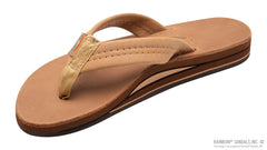 Luxury Leather Buckskin Double Layer Arch  