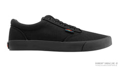 Men's Drifter Black Hemp Low Top Rubber Sole