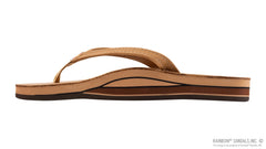 Premier Leather Cafe Double Layer Arch Narrow Strap