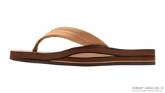 Luxury Leather Buckskin Double Layer Arch  