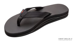 Classic Rubber Double Layer Arch Black Top EVA Filled 1" Black Strap