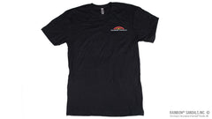 Men's T-Shirt Original Sandal from San Clemente - Black