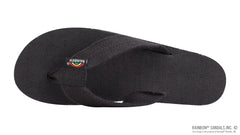 Single Layer Black Hemp w/ Rasta Midsole