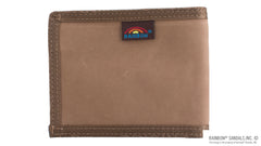 Bi-fold Wallet w/Jacquard Webbing Trim