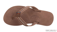 Kids Crystal Premier Leather Expresso  