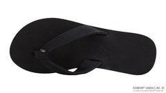 The Bella - Soft Top Black Tapered Canvas Strap